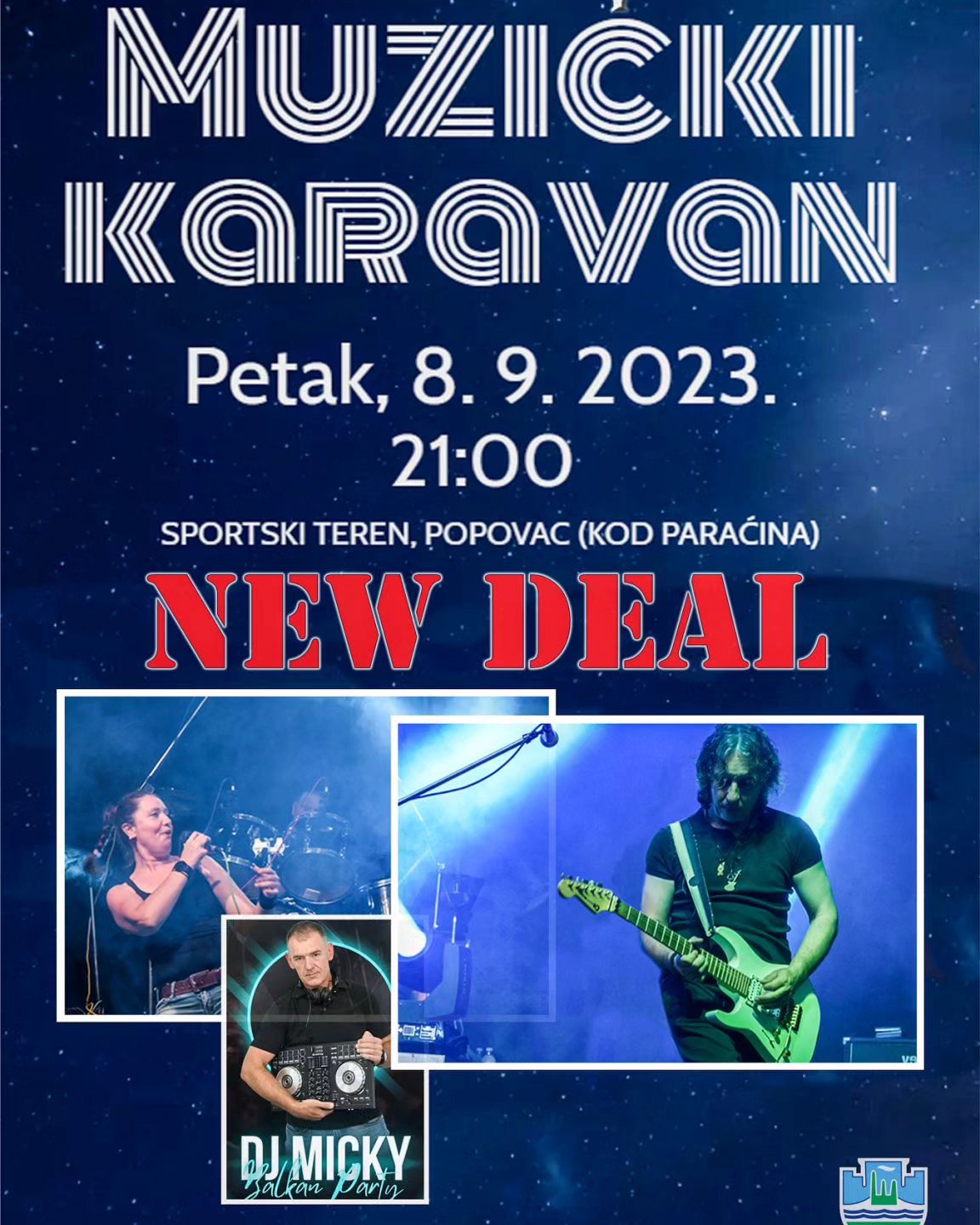 Бенд “New Deal” свира у Поповцу